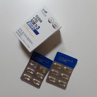 체인미 프리미엄 rTG 오메가3 비타민E 850mg x 30캡슐 — 4점을 준 리뷰어가 2021년 11월 올린 사용 사진