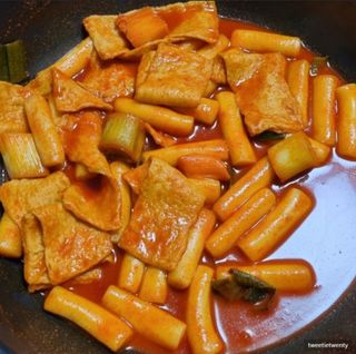응큼떡볶이 — 3.5점을 준 리뷰어가 2021년 3월 올린 사용 사진