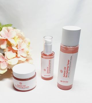 아이앤립 / EYENLIP 아이앤립 연어오일 리바이탈라이징 토너+앰플+크림 3종 세트 — 5점을 준 리뷰어가 2021년 7월 올린 사용 사진