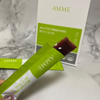 아므_이너뷰티 아므 젤리 컷 그린 씨드 10개입 — 5점을 준 리뷰어가 2021년 3월 올린 사용 사진