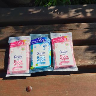 [심플리티] 한 장으로 향기롭게, 산뜻하게 바디시트 2종 + 랜덤향1개 총 3팩구성 — 5점을 준 리뷰어가 2021년 5월 올린 사용 사진