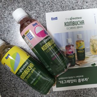 더그레잇티 콤부차 300ml *12개입 (오리지널 6개+베리리치 6개) — 4점을 준 리뷰어가 2022년 7월 올린 사용 사진