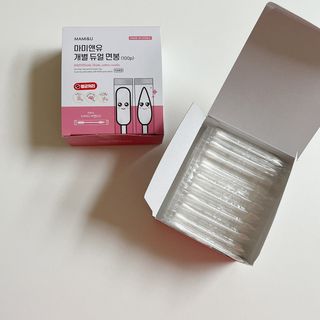 마미앤유 개별 듀얼면봉 — 5점을 준 리뷰어가 2022년 2월 올린 사용 사진