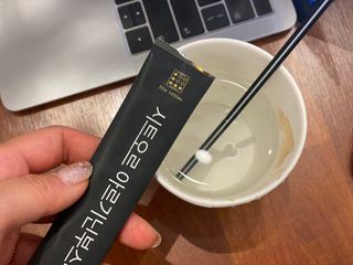 더리틀스 시트오르 아르기닌부스터 — 5점을 준 리뷰어가 2022년 11월 올린 사용 사진