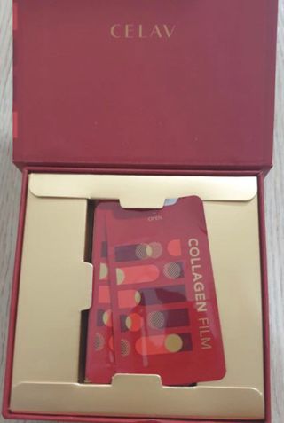 프리마인 귀족의 콜라겐, 92배 흡수율. 럭셔리 프리미엄 셀라브 콜라겐필름 30매 — 5점을 준 리뷰어가 2021년 10월 올린 사용 사진