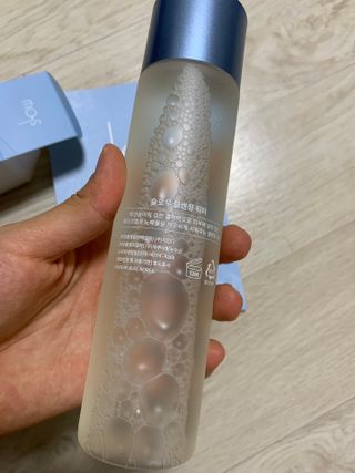 슬로우 스킨스 슬로우 화산송이 클렌징 워터 — 5점을 준 리뷰어가 2021년 4월 올린 사용 사진