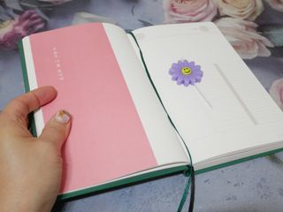 응원과 위로가 필요한 당신에게  리훈 하고싶은말 스터디 플래너 — 5점을 준 리뷰어가 2021년 4월 올린 사용 사진