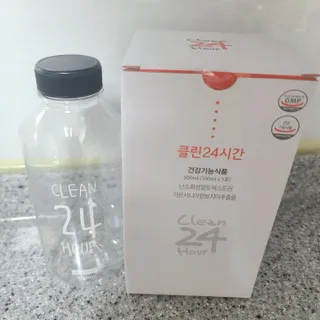 클린24시간 1BOX(5포) + 전용보틀(500ml) — 5점을 준 리뷰어가 2022년 8월 올린 사용 사진