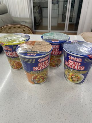NISSIN 닛신 컵누들  4종 - 씨푸드오리지날, 씨푸드 스파이시, 씨푸드 커리, 씨푸드 XO소스 — 5점을 준 리뷰어가 2022년 11월 올린 사용 사진