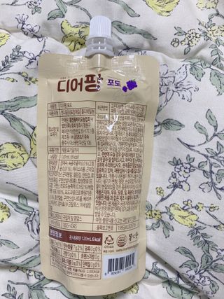 [몸엔용] 우리 아이 건강간식, 달콤한 녹용곤약젤리 디어팡 4종 — 5점을 준 리뷰어가 2022년 4월 올린 사용 사진