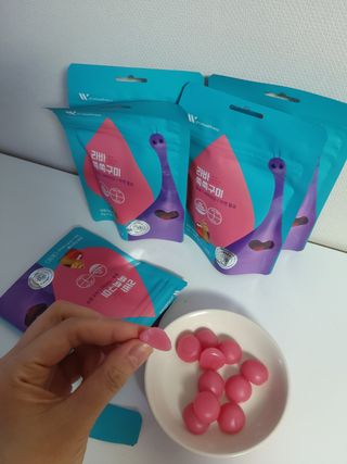 푸름웰니스 라바 쑥쑥구미 36g — 4점을 준 리뷰어가 2022년 2월 올린 사용 사진