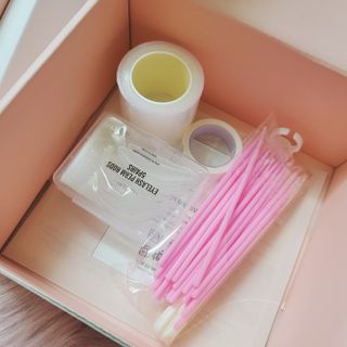 리베미 셀프 속눈썸펌 키트 10회분 — 5점을 준 리뷰어가 2021년 12월 올린 사용 사진