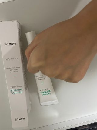 파시랩 레티닐 링클 트리트먼트 — 5점을 준 리뷰어가 2021년 7월 올린 사용 사진