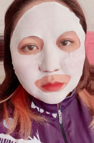아이디플라코스메틱 페이스핏 플라스터 마스크 _ 리뉴얼 — 4.5점을 준 리뷰어가 2022년 4월 올린 사용 사진