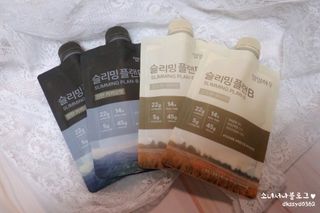 일일하우 슬리밍 플랜B 고소한 귀리맛, 진한 카카오맛 (체중조절식) — 5점을 준 리뷰어가 2023년 5월 올린 사용 사진
