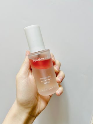 산다화 더블 이펙트 안티 링클 세럼 50ml — 4점을 준 리뷰어가 2022년 12월 올린 사용 사진