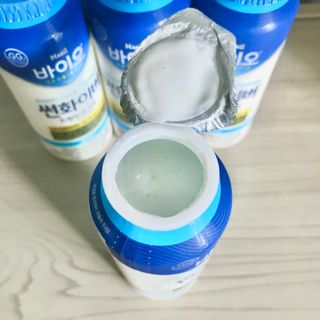 LIVE 매일바이오 썬화이버 드링킹 요거트 — 5점을 준 리뷰어가 2022년 8월 올린 사용 사진