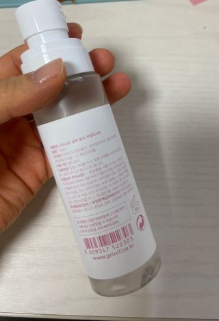 그리니프 유기농 갈락 로즈 수딩미스트 100ml — 5점을 준 리뷰어가 2023년 4월 올린 사용 사진