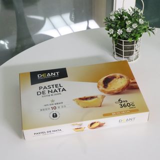 디앙뜨 포르투갈 에그타르트 오리지널 맛+패션후르츠+초콜릿타르트 맛 중 택1 — 3.5점을 준 리뷰어가 2021년 8월 올린 사용 사진