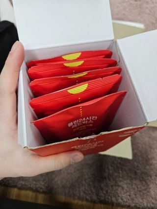클린24시간 레드박스 1BOX(5포) + 전용보틀(500ml) — 5점을 준 리뷰어가 2024년 3월 올린 사용 사진