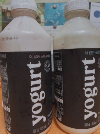 숲골 임실치즈마을 프로바이오 요거트 900ml — 5점을 준 리뷰어가 2021년 8월 올린 사용 사진