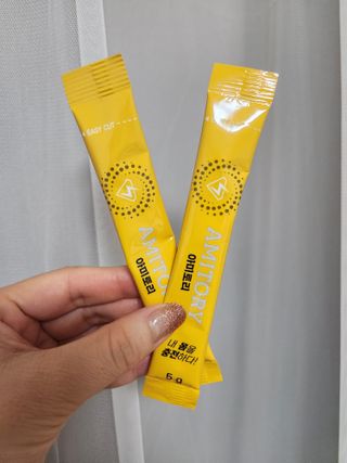 주식회사 씨크릿비에프랩 마시는 아미노산 아미토리 열대과일맛 14포 [1포, 5g / 보틀증정] — 5점을 준 리뷰어가 2023년 2월 올린 사용 사진