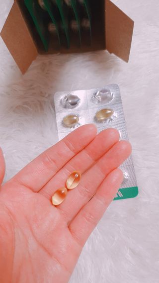 비건타민 식물성 알티지 오메가3 — 5점을 준 리뷰어가 2021년 3월 올린 사용 사진