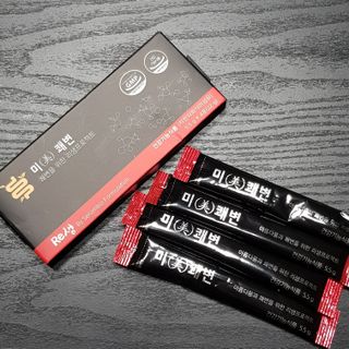 새롬바이오 리생 [미쾌변] 차전자피 식이섬유 건강기능식품 3팩 — 5점을 준 리뷰어가 2021년 7월 올린 사용 사진