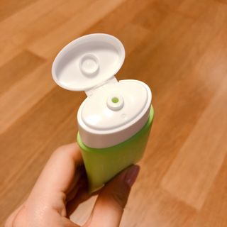 성분에디터 원더바스 카밍 캡슐 클리어 선 — 1점을 준 리뷰어가 2021년 7월 올린 사용 사진