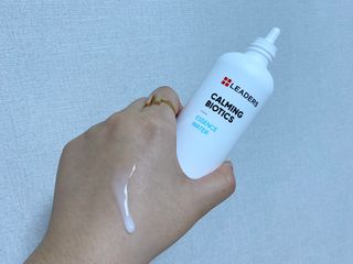 리더스코스메틱 리더스 카밍 바이오틱스 에센스 워터 — 5점을 준 리뷰어가 2021년 4월 올린 사용 사진