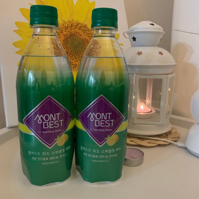Montbest with Sparkling water Lemon OR Lime 20병(랜덤) 리뷰 사진
