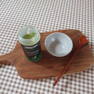 우주쿡 천연조미료 고메 프리미엄 시즈닝 6종 택1 청양고추+ /대파 /깻잎 /마늘 /생강 /표고버섯 — 5점을 준 리뷰어가 2021년 8월 올린 사용 사진