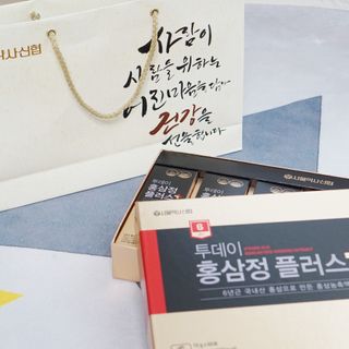 서울약사신협_투데이홍삼정플러스스틱_10g x 60포 — 5점을 준 리뷰어가 2021년 8월 올린 사용 사진