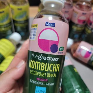 더그레잇티 콤부차 [매일유업] 더그레잇티 44kcal 콤부차 300ml *12개입 (오리지널 6개+베리리치 6개) — 5점을 준 리뷰어가 2023년 7월 올린 사용 사진