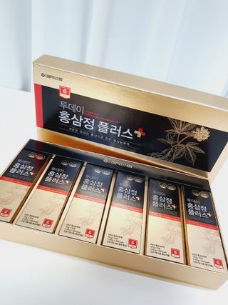서울약사신협_투데이홍삼정플러스스틱_10g x 60포 — 5점을 준 리뷰어가 2021년 6월 올린 사용 사진