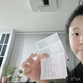 카엘라 락토 다마스크 로즈 여성청결제 젤 기획세트 — 4점을 준 리뷰어가 2023년 6월 올린 사용 사진