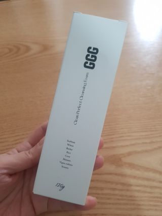 지지지 클린 퍼펙트 클렌징폼 120g — 5점을 준 리뷰어가 2022년 3월 올린 사용 사진