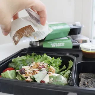 참살이도시락 작심삼일 샐러드도시락 3개 맛보기 새벽배송 또는 택배배송 — 5점을 준 리뷰어가 2021년 8월 올린 사용 사진