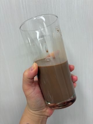 [구매평]덴마크 소화가 잘되는 우유로 만든 초코, 190ml, 24개 — 5점을 준 리뷰어가 2025년 2월 올린 사용 사진