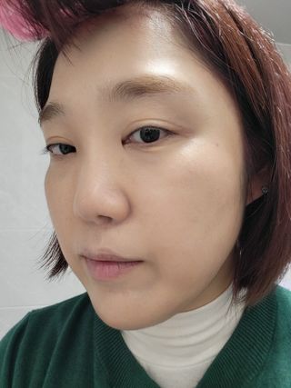 [크리스앤릴리] 내츄럴 글로우 97쿠션 — 3점을 준 리뷰어가 2022년 10월 올린 사용 사진