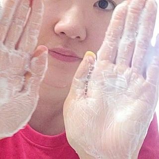 나우 [리브엠] 화해 1등 클렌징 파우더! 모공&피지 말끔순삭 — 5점을 준 리뷰어가 2023년 6월 올린 사용 사진