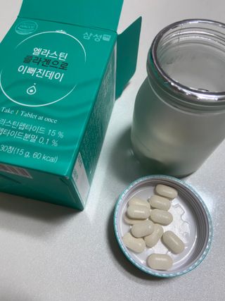 체인미 엘라스틴 콜라겐으로 이뻐진데이 500mg x 30정 — 5점을 준 리뷰어가 2021년 12월 올린 사용 사진