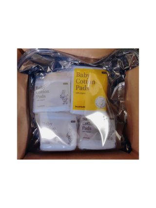 디어엘로디 프리미엄 유기농 유아 솜티슈 40매 3Pack +60매 1Pack 혼합형 — 5점을 준 리뷰어가 2021년 4월 올린 사용 사진