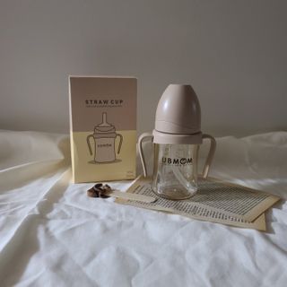 유비맘 샘방지 PPSU 빨대컵_컬러 랜덤 발송 — 5점을 준 리뷰어가 2020년 12월 올린 사용 사진
