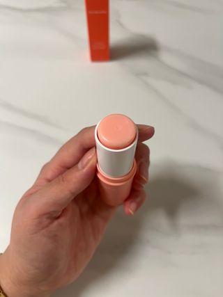 스킨큐어 산다화 카멜리아 안티 링클 멀티밤 — 4.5점을 준 리뷰어가 2023년 10월 올린 사용 사진