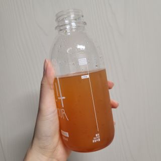 클린24시간 레드박스 1BOX(5포) + 전용보틀(500ml) — 5점을 준 리뷰어가 2024년 1월 올린 사용 사진