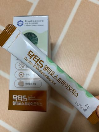 닥터s 멀티포스트바이오틱스 — 5점을 준 리뷰어가 2021년 2월 올린 사용 사진