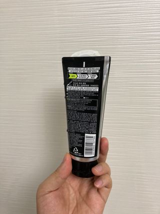 [갸스비] 지성 남성을 위한 포어케어 클렌징폼 — 5점을 준 리뷰어가 2021년 8월 올린 사용 사진