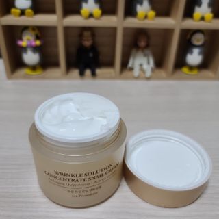 Dr.느루벗 느루벗 링클 솔루션 콘센트레이트 스네일 탄력 달팽이 크림 80g — 5점을 준 리뷰어가 2021년 5월 올린 사용 사진