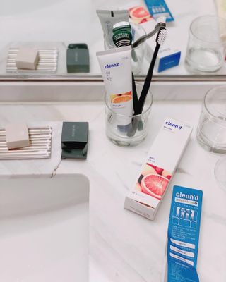 주식회사 클린디 [클린디] 고기능성 칫솔 세트_기능모/탄력모/미세모/초극세모 — 5점을 준 리뷰어가 2022년 3월 올린 사용 사진